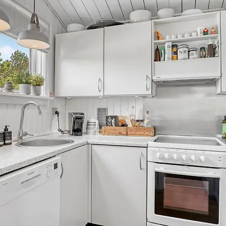 Beautifully Renovated With Covered Terrace And Wood-burning Stove, Close To The North Sea In Thy Sønder Vorupør