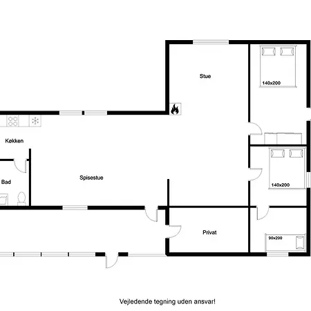 Beautifully Renovated With Covered Terrace And Wood-burning Stove, Close To The North Sea In Thy *